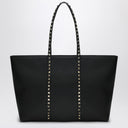 Valentino Garavani Rockstud medium tote bag in black leather