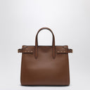 Valentino Garavani Tobacco leather small Antibes tote bag