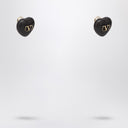 Valentino Garavani Royal Black Heart Earrings