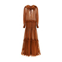 Silk long Dress