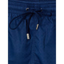 Blue Polyester Swimwear