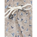Beige Polyester Swimwear