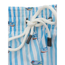 Light Blue Polyester Swimwear