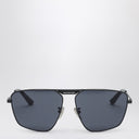 Balenciaga Tag 2.0 Navigator blue sunglasses