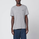Camiseta de algodón gris Polo Ralph Lauren Classic-Fit