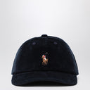 Gorro de béisbol de pana azul marino Polo Ralph Lauren