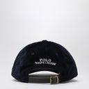 Gorro de béisbol de pana azul marino Polo Ralph Lauren