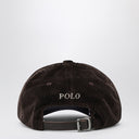 Gorro de béisbol de pana marrón Polo Ralph Lauren