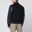 Chaqueta Letterman negra de mezcla de lana Polo Ralph Lauren