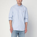 Camisa Oxford de rayas azul claro Polo Ralph Lauren Custom-Fit