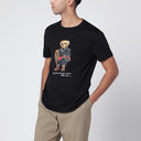 Polo Ralph Lauren Camiseta Negra Polo Bear Clásica de Corte Slim