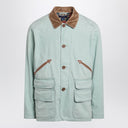Polo Ralph Lauren Aqua green cotton canvas jacket