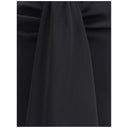 Sablier draped midi Skirt