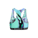 Orchid print sport Top