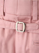 Light Pink Cotton Pants Gucci