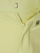 Lime Yellow Polyester Pants