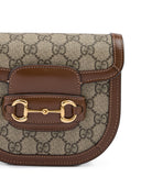GG Beige Monogram Horsebit 1955 Belt Bag