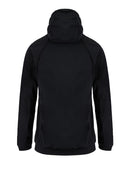 Black Polyamide Hoodie Sweatshirt