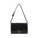 Crinkled leather Shoulder Bag