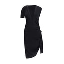 Asymmetrical knit Dress