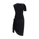 Asymmetrical knit Dress
