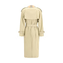 Castleford Trench Coat with Archive Check collar Burberry
