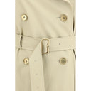 Castleford Trench Coat with Archive Check collar Burberry