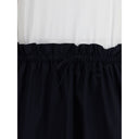 Long Dress with appliqué skirt