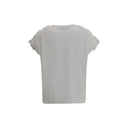 T-Shirt with tulle appliqués Fabiana Filippi