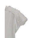T-Shirt with tulle appliqués Fabiana Filippi