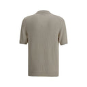 Ribbed Polo Shirt