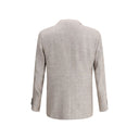 Light Brown Linen Blazer