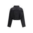 Cropped Bomber Jacket