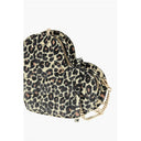 Brown Goatskin Clutch Bag