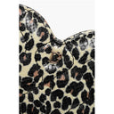 Brown Goatskin Clutch Bag