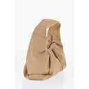 Beige Cowhide Tote Bag