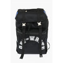 Perforated Nylon Hiking Backpack with Contrasting Details