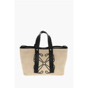 Bicolor Calfskin Tote Bag