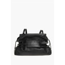 Black Lambskin Tote Bag