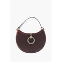 Burgundy Calfskin Shoulder Bag