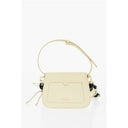 Black And White Calfskin Shoulder Bag
