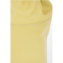 Yellow Calfskin Tote Bag