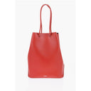 Red Calfskin Tote Bag