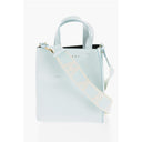 Light Blue Calfskin Tote Bag