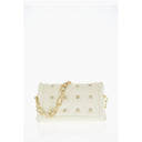 Beige Calfskin Shoulder Bag