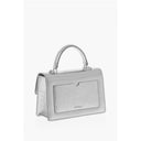 Silver Calfskin Tote Bag