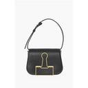 Black Calfskin Shoulder Bag