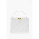 White Leather Tote Bag