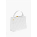 White Leather Tote Bag