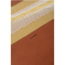 Yellow Raffia Tote Bag